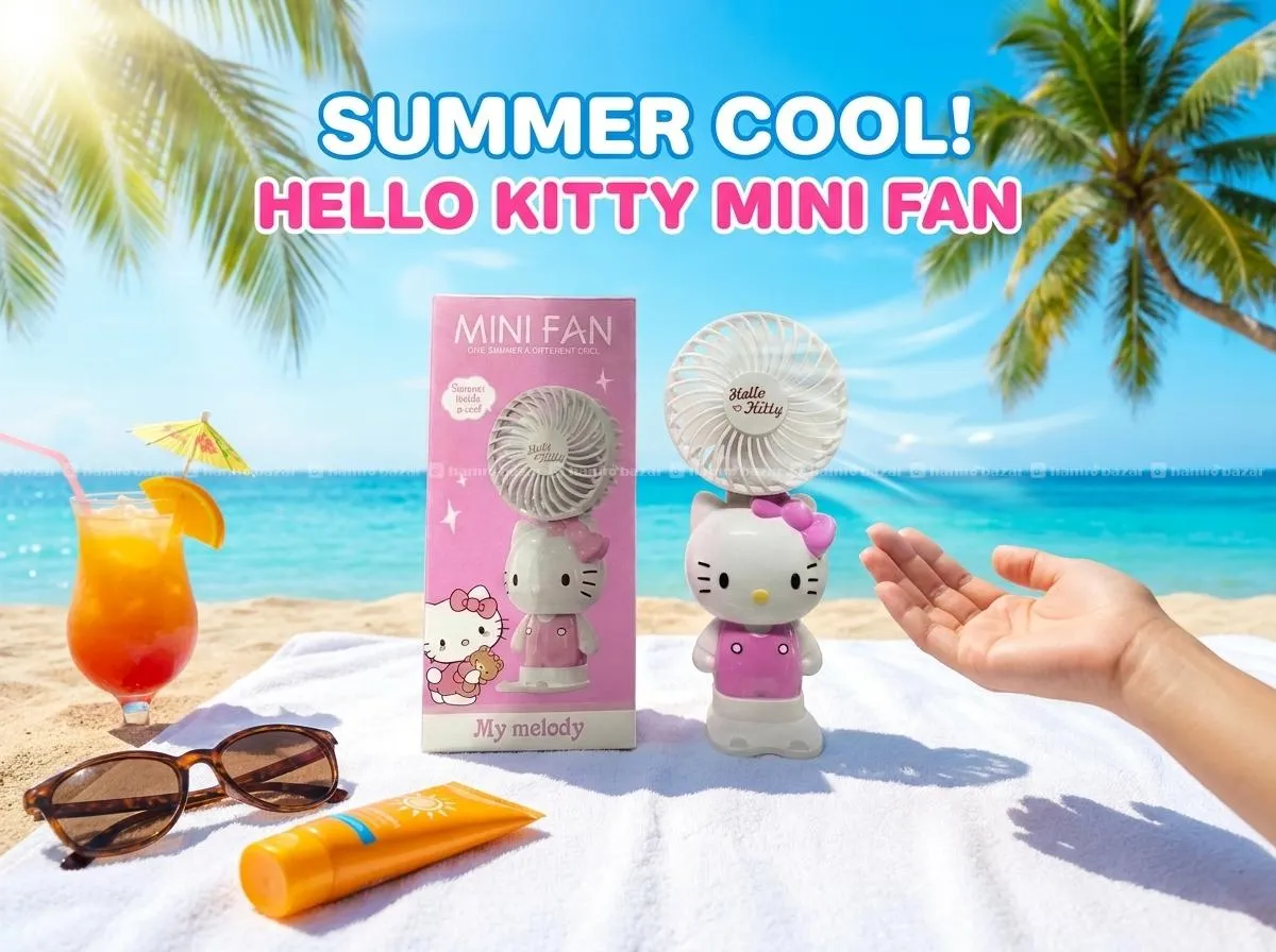 USB Rechargeable Portable Mini Fan - Handheld