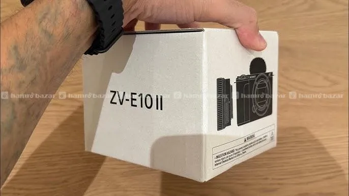 SONY ZV-E10 II MIRRORLESS CAMERA WITH 16-50 LENS.