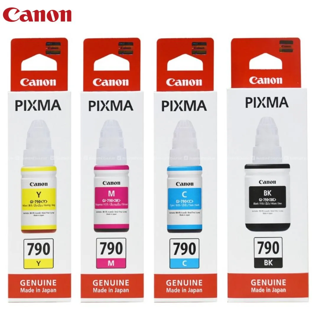 Original Canon GL-790 Ink Bottle set