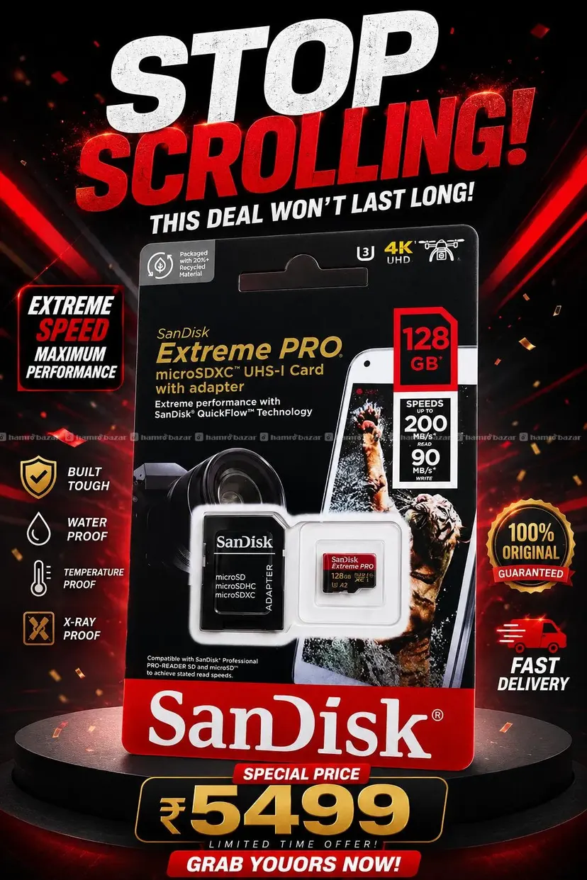 sandisk 128 gb sd card attractive price