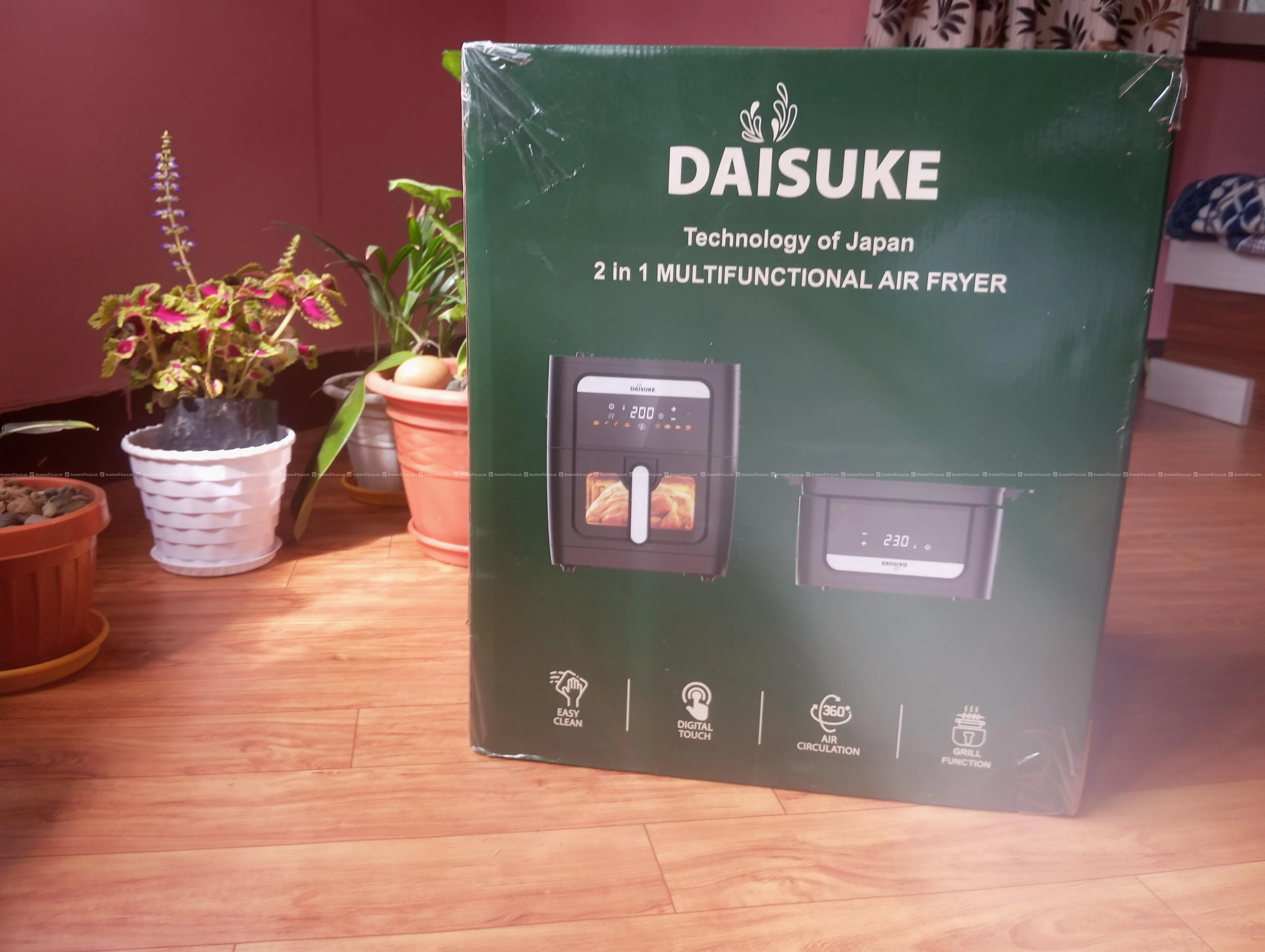 Daisuke 2in1 multifunctional Air Fryer