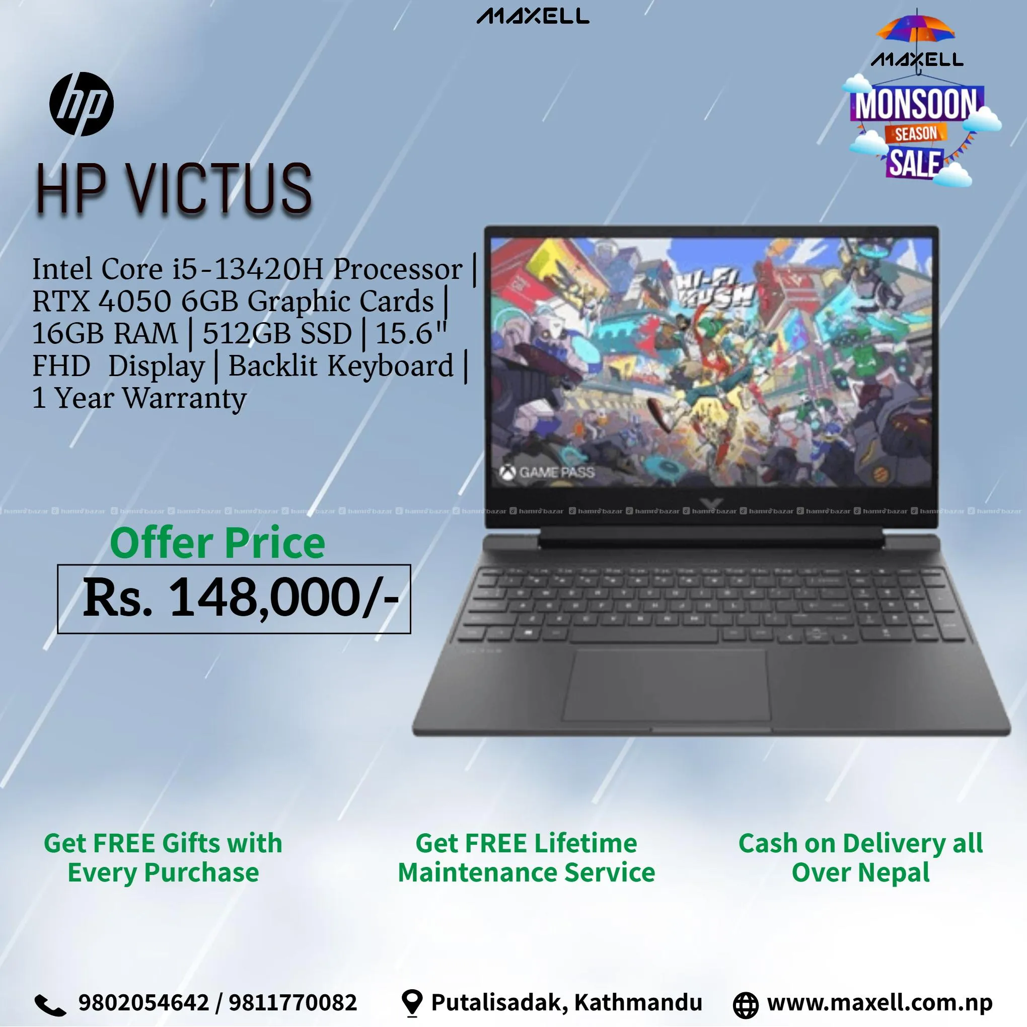 Buy HP Victus at Maxell