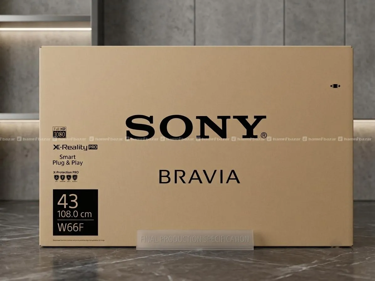 Sony BRAVIA 43" Full HD Smart TV (W66F)