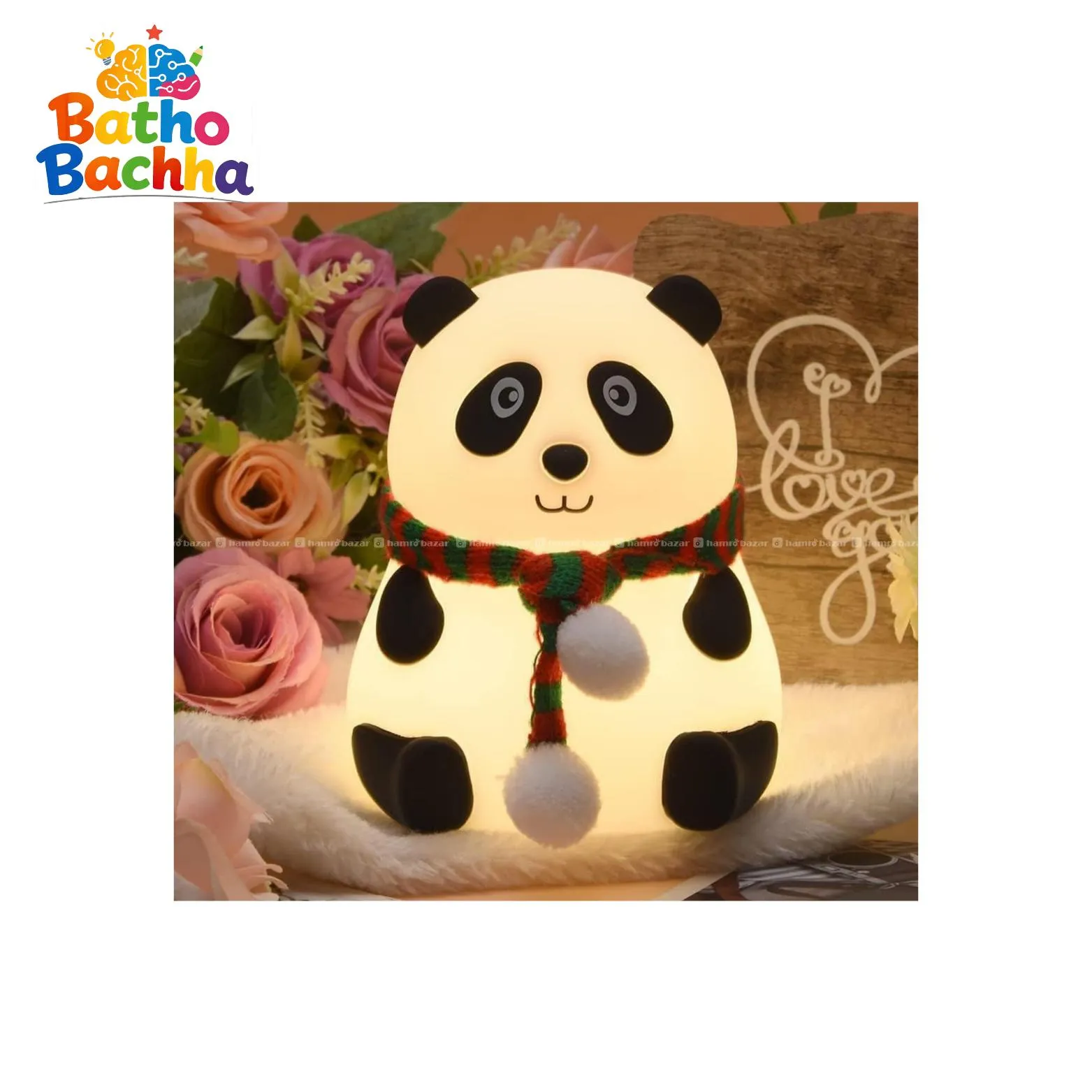 Cute Panda LED Night Light | Sleep Light for kids