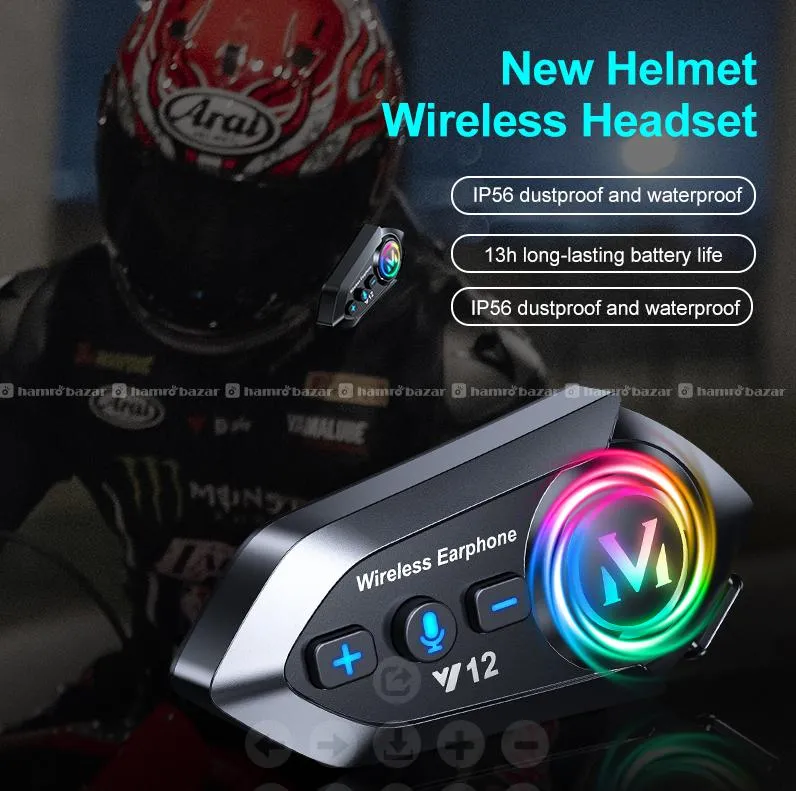 y12 wireless bluetooth headphone