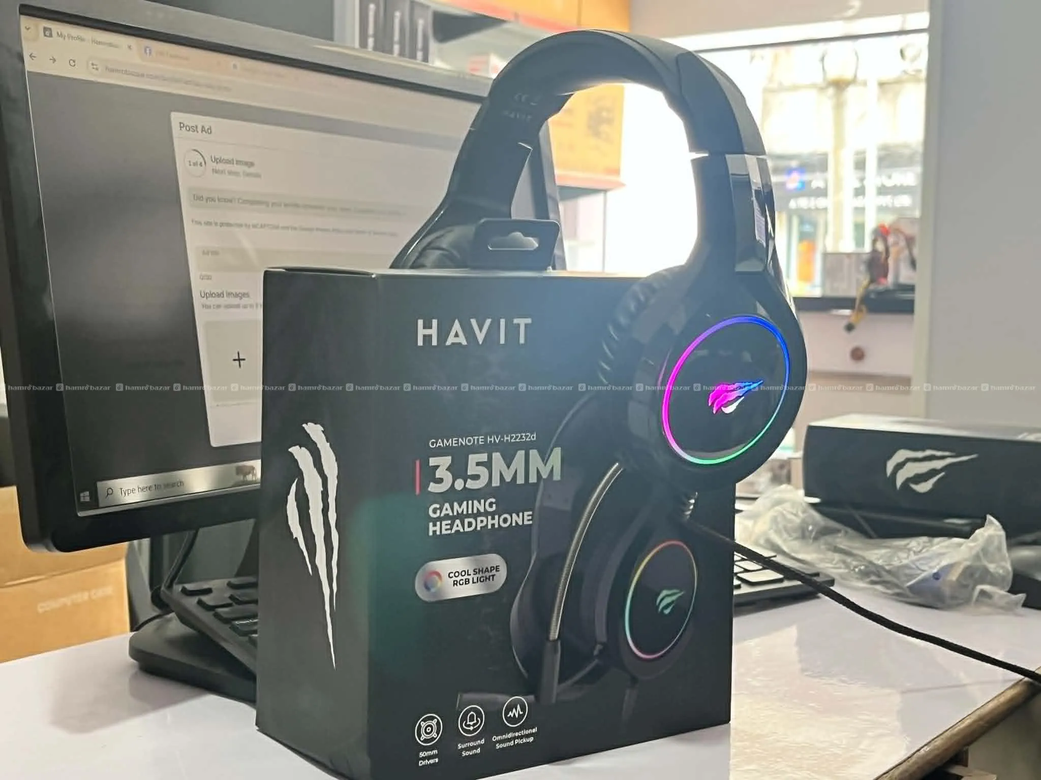 HAVIT 3.5mm RGB Gaming Headset