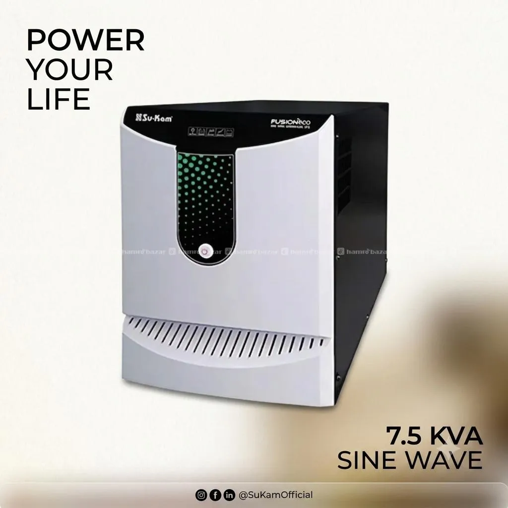 7.5 kVA Pure Sine Wave UPS