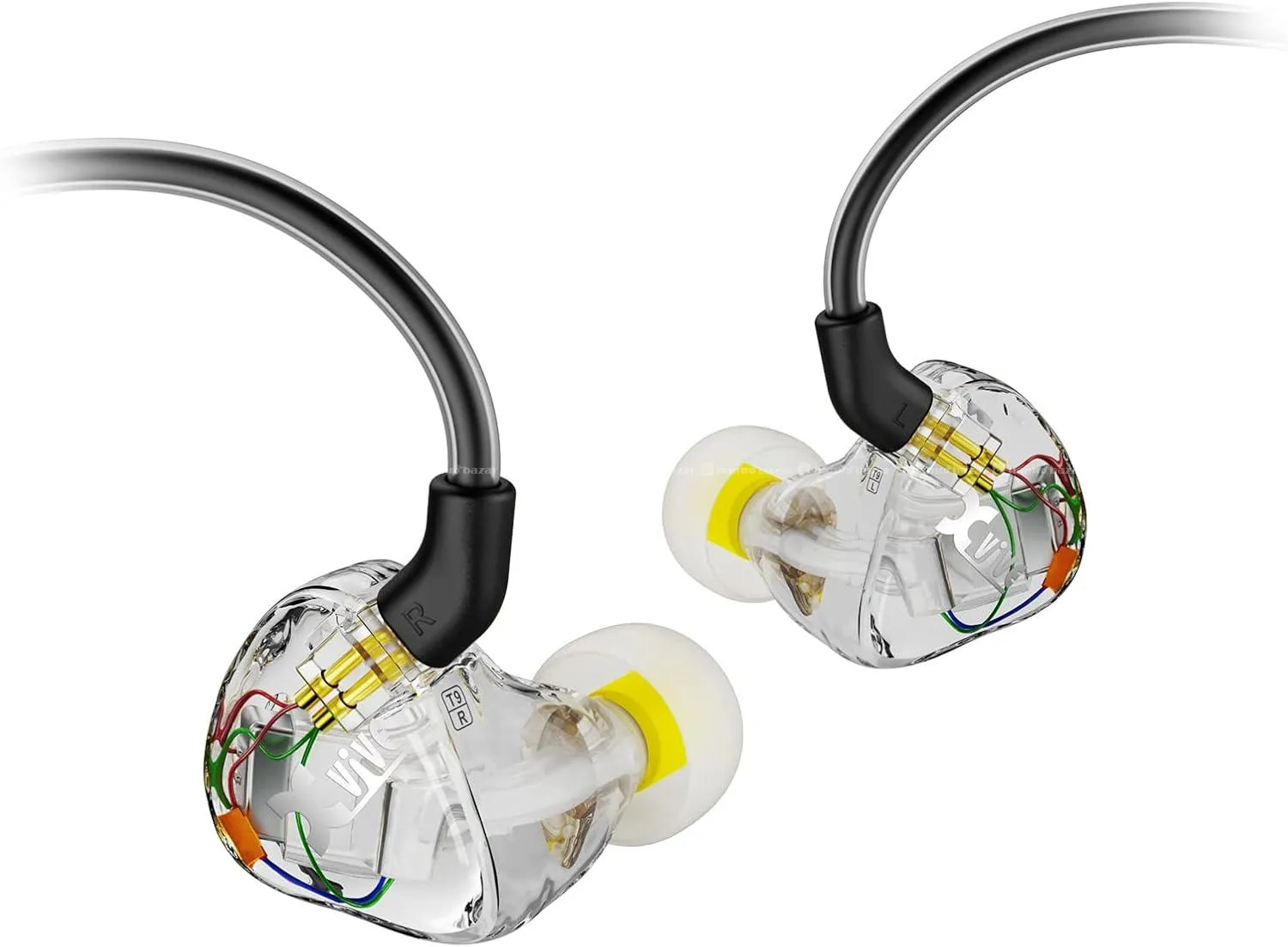 Xvive T9 in-Ear Monitor Headphones Dual