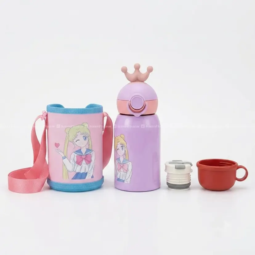 Water Bottle with Straw | Cute Stainless Steel