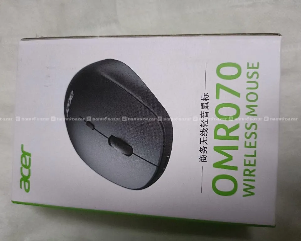 Acer wireless and rechargeable mouse