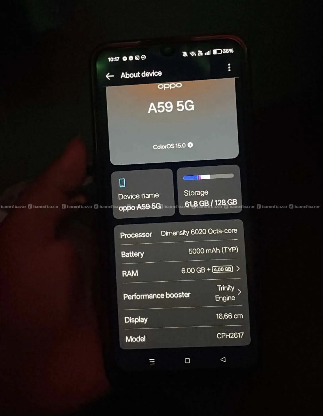 OPPO A59(6+4GB-128GB) URGENT SELL