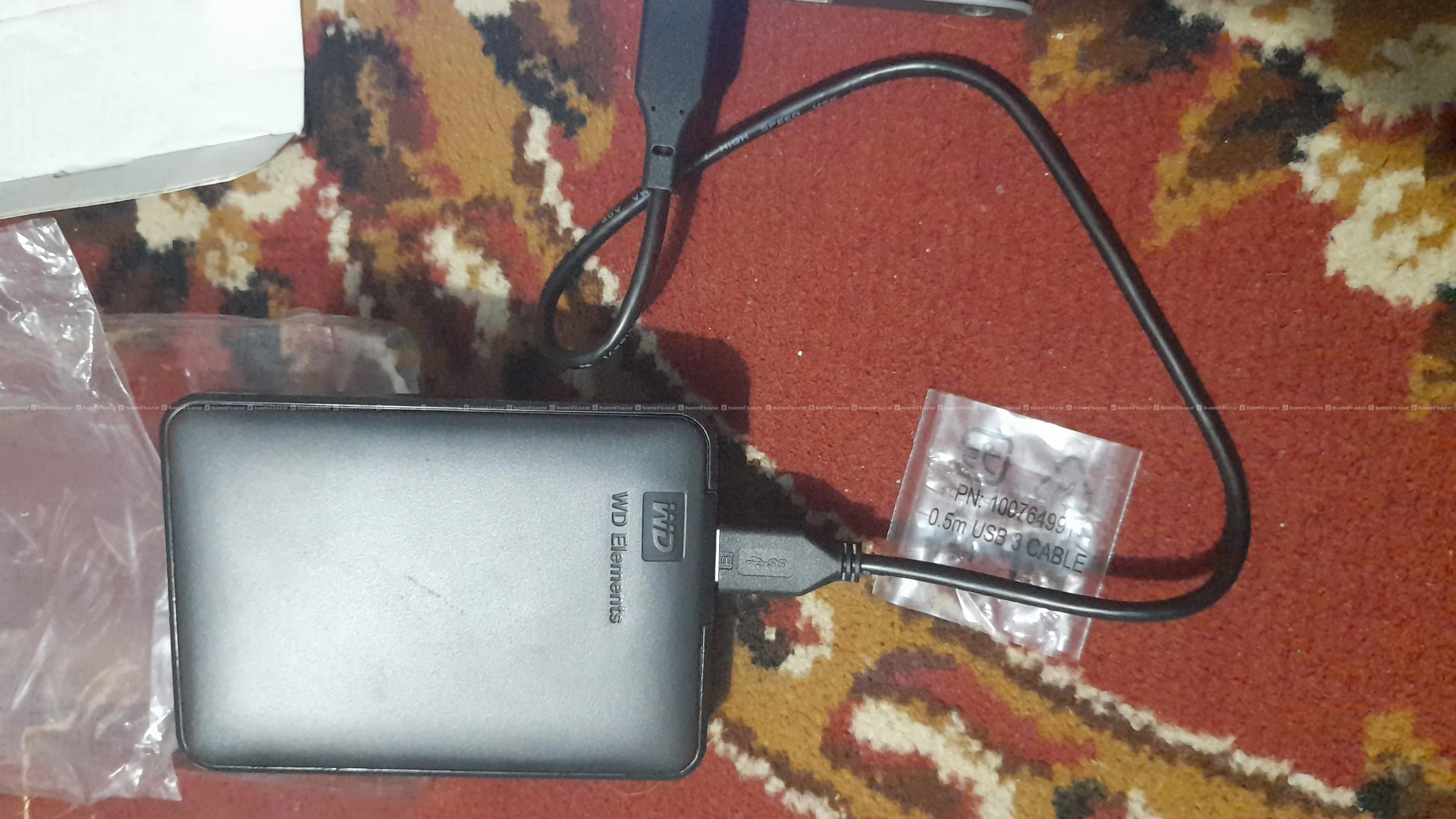 External Hard Disk Drive | Usb 3.0 | 500 GB | WD