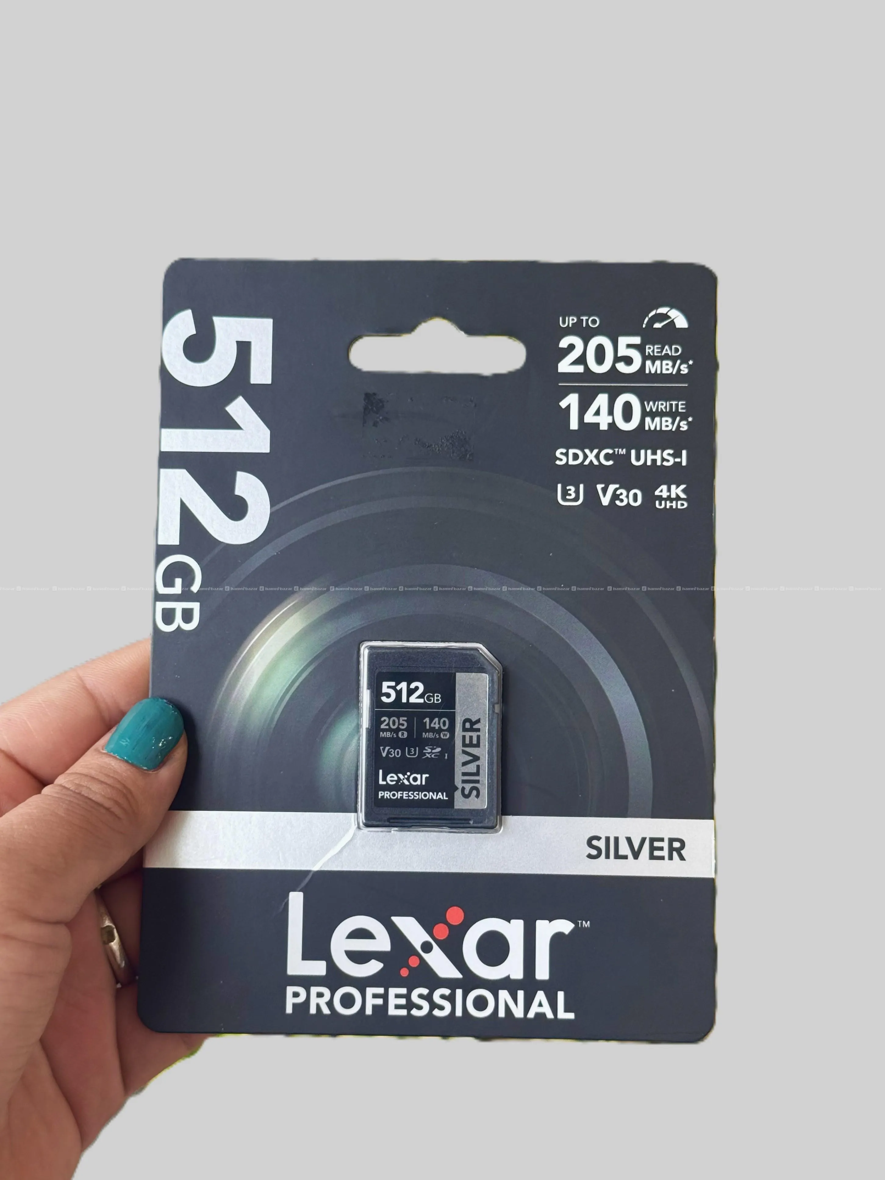 Lexar Professional SILVER SDXC UHS-I 512GB SD Card