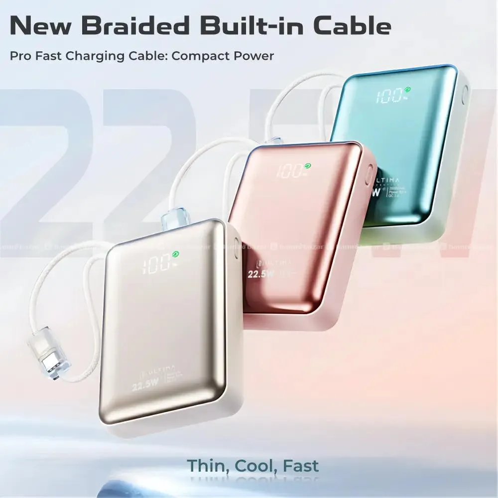 Ultima Boost 20K Mini Powerbank 22.5 Watt