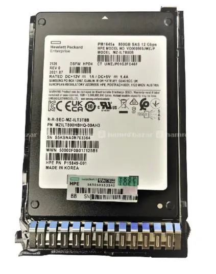 HPE 800GB SAS SSD 12G
