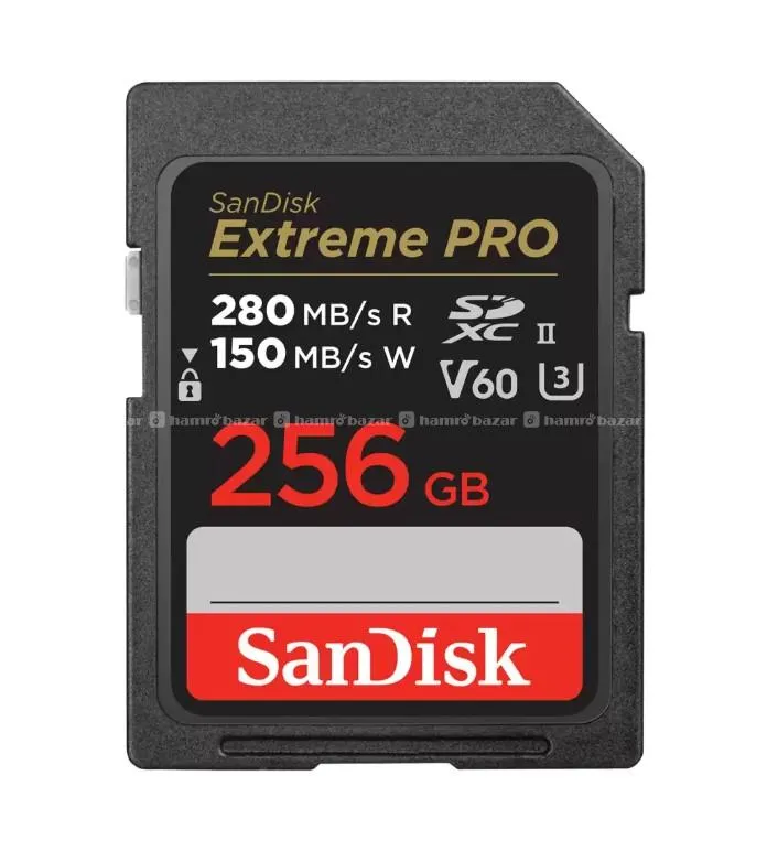 sandisk sd card uhs ii 256 gb