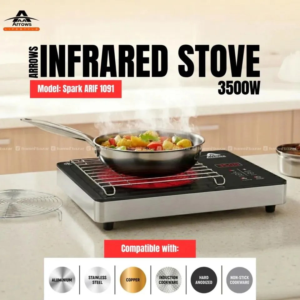 Arrow Infrared Induction Cooker 3500 Watt