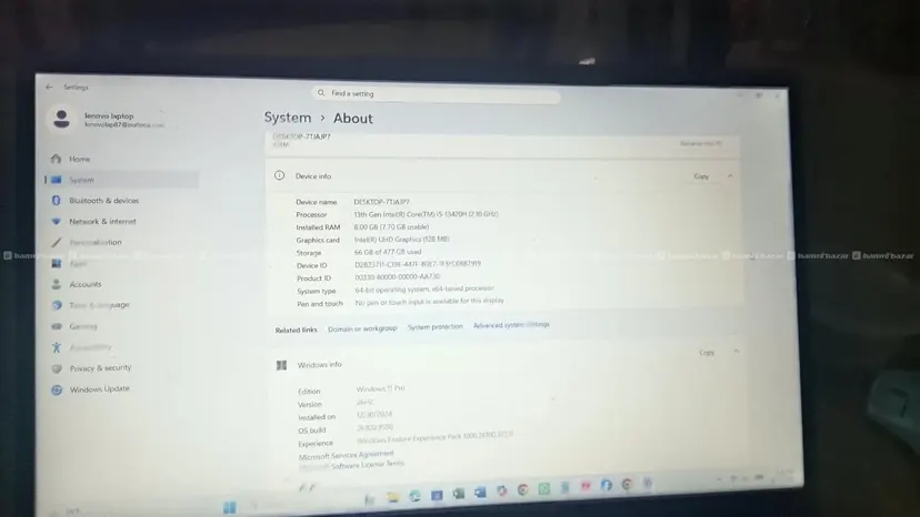 Lenovo Laptop ideapad slim 3 in 1 on sell