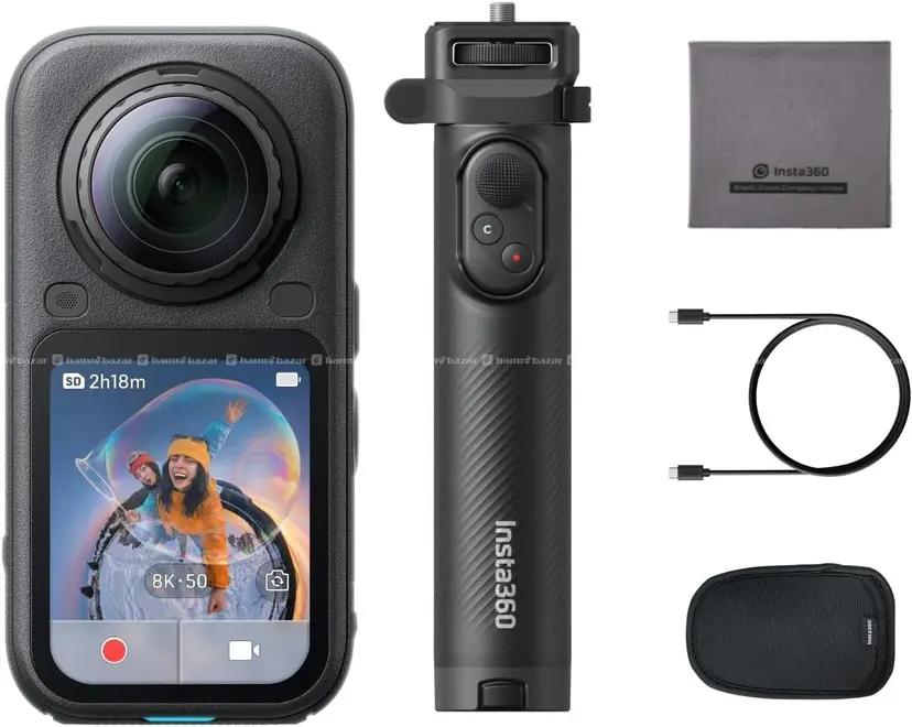 Insta360 X6 Action Camera Travel Bundle