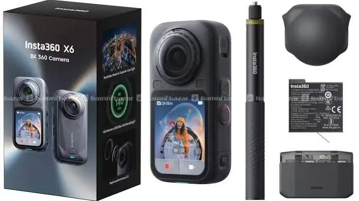 Insta360 X6 Standard Bundle Midnight Black