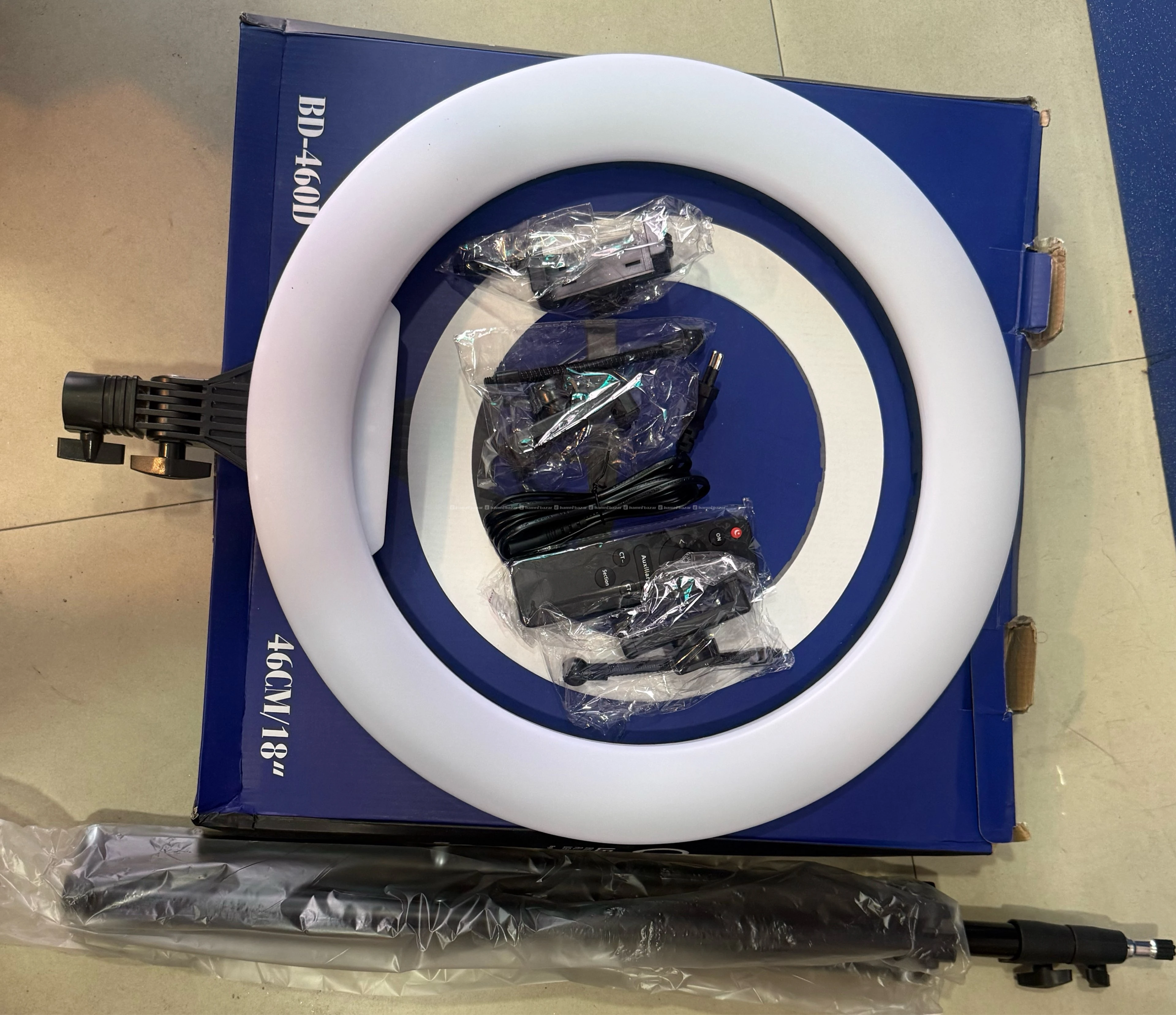 BD-460D Ring Light - Professional Lighting Setup
