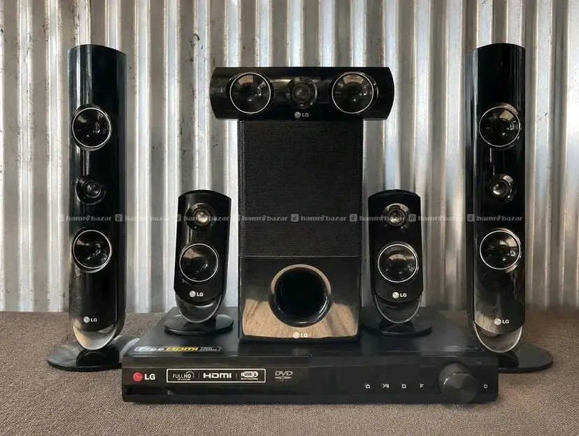 LG 5.1 HOME THEATRE totally fresh very less used