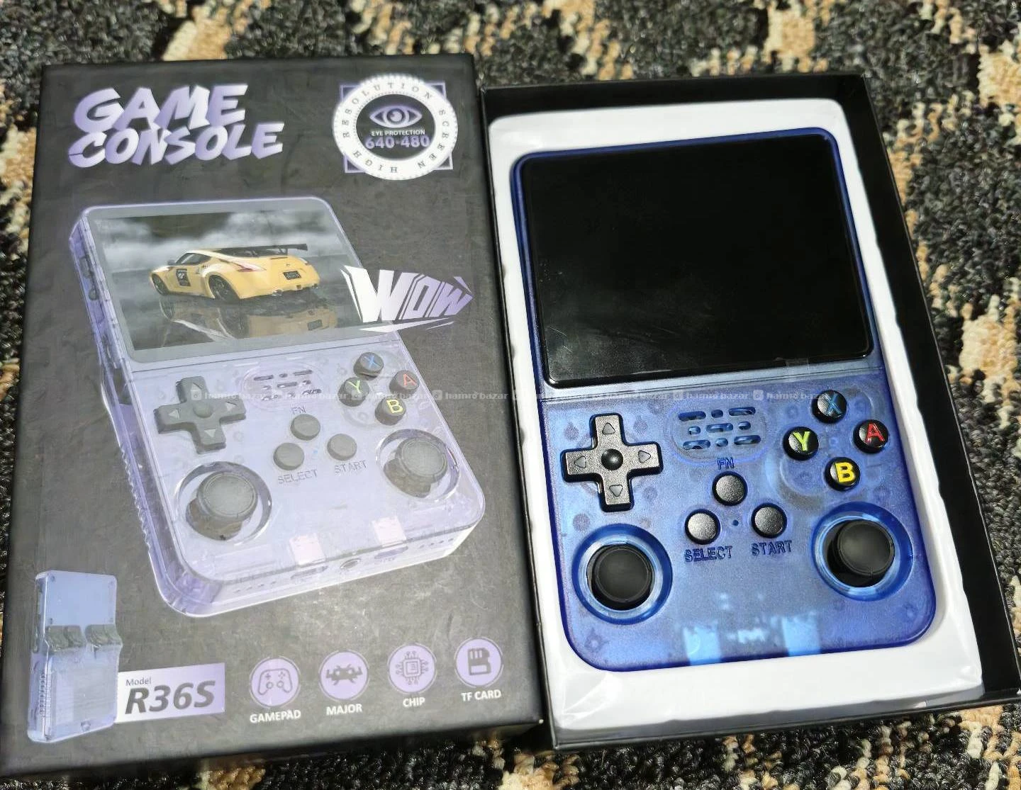R36S Retro Gaming Console 64Gb on sale - Brand new