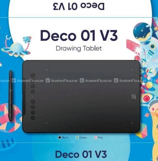 XPPEN Deco 01 v3 Graphic Drawing Tablet