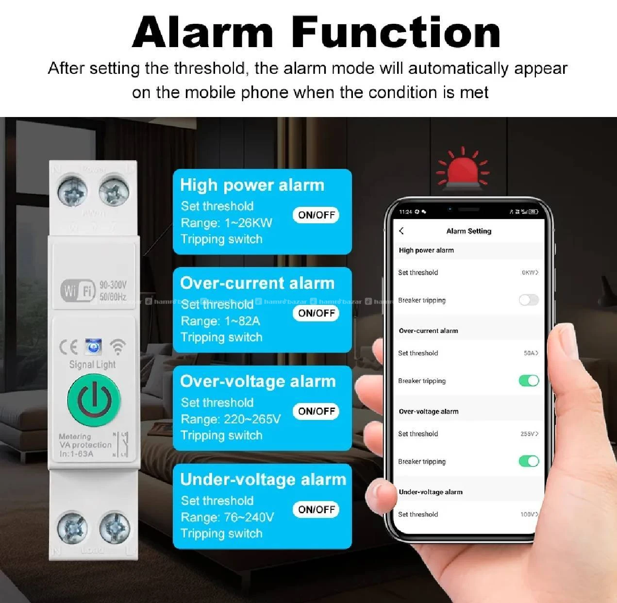 Smart Wifi MCB Switch