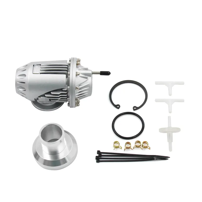 SQV4 Turbocharge Turbines Blow Off Valve Aluminum Alloy Exhaust Pressure Relief Valve with Ada-pter