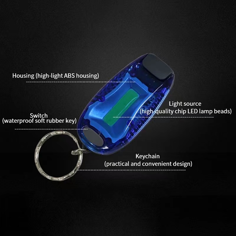 NEW Bike Led Lights Mini Waterproof Mountain Taillight Clip Running Safety Warn Backpack Lamps Portable