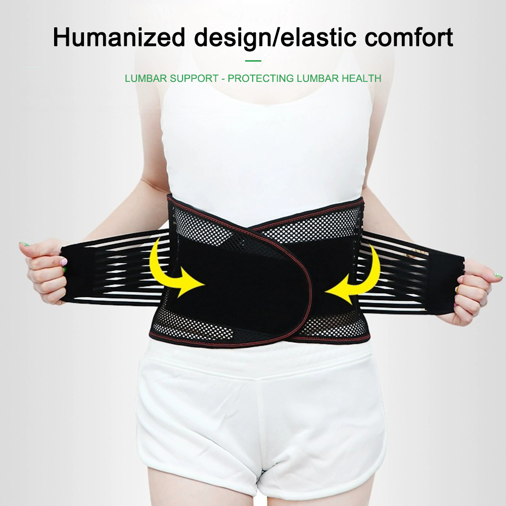 NEW 【Special offer】Spine Support Waist Belt Breathable Orthopedic Breathable Lumbar Corset Double-layer Lumbar Cincher Self Heating for Health Care