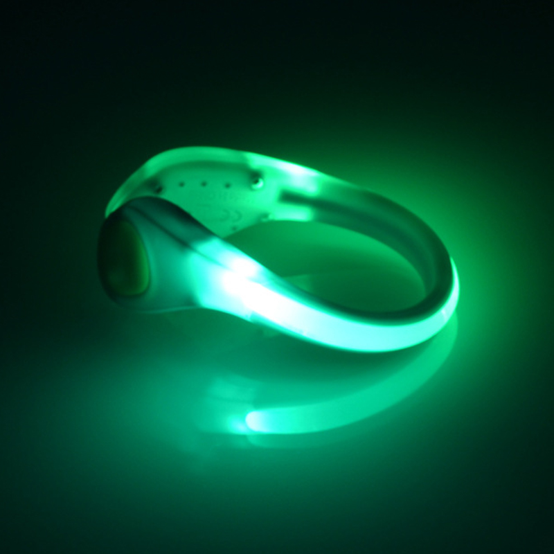 NEW 1pcs Luminous Led Waterproof Shoe Clip Lamp Safety For Night Running And Camping Accessories