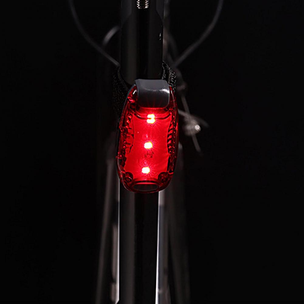 NEW Portable Bike Taillight Long Life Multi-Functional Tool-Free Installation Good Toughness Helmet