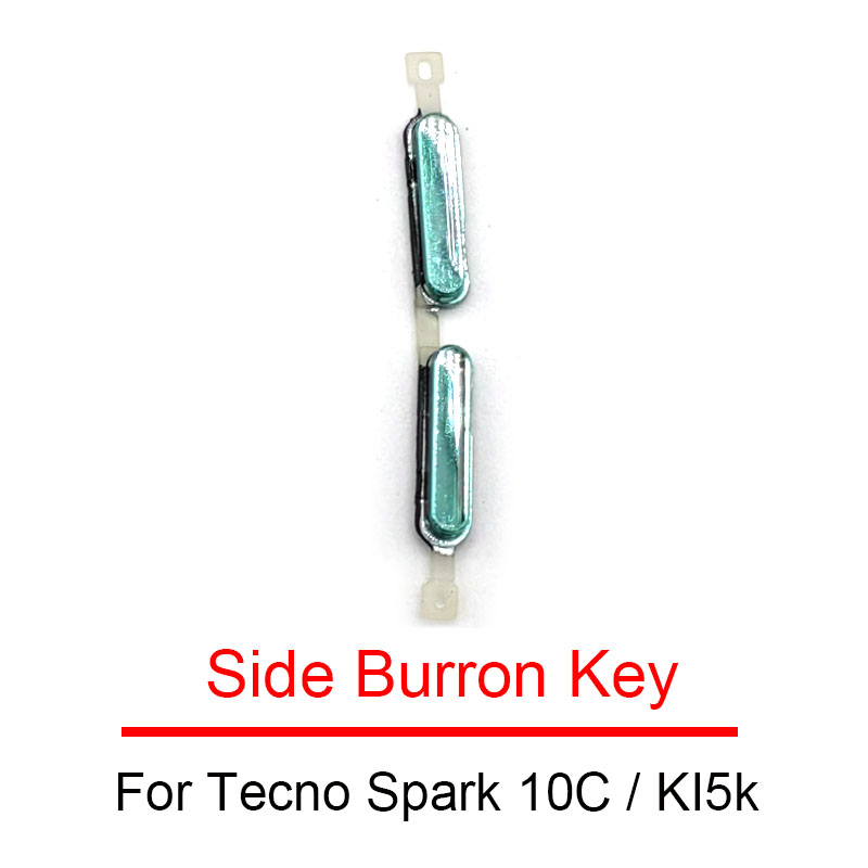 NEW For Tecno Spark 10 10C KI5q KI5k Key Volume Button Replacement Repair