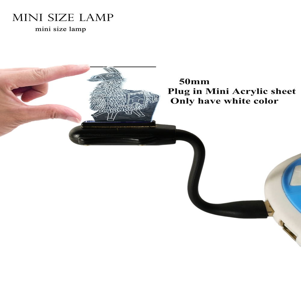 NEW 【Innovative design】Novelty Creative Wooden Horse 3D LED Lamp RGB Blub 7 Color Change Child room Decoration Desk Table Night Light Christmas Gifts