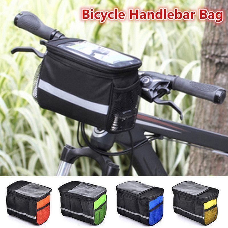 【New Trend】Portable Bicycle Front Handlebar Bag Outdoor Cycling Bags Bike Accessories велосипедная сумка