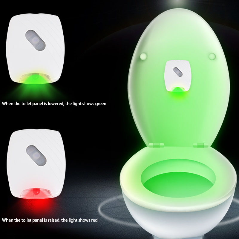 NEW 【Innovative design】LED bathroom backlight waterproof smart night light Home bathroom induction emergency light toilet lamp led toilette lamp