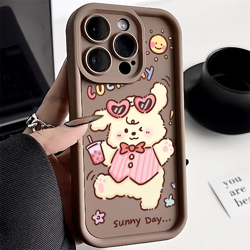 NEW totoro New style Realme C55 केस Realme C53 C51 C35 C30 C25 C21Y C25Y C11 C20 C15 5 5i 5s 7i OPPO A58 A57 A55 A54 A17 A16 A15 प्यारा भालु कभरको लागि