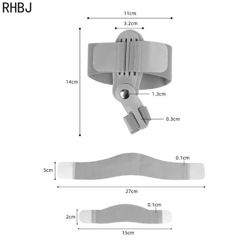 Jiheti High Quality RHBJ 2Pcs Orthopedic Bunion Corrector Device Hallux Valgus Toe Correction Pedicure Foot Care Tool Thumb Big Bone Orthotics