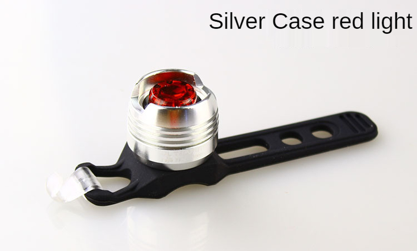 NEW Safety Taillights Aluminum Alloy Waterproof Bike Rear Accessories Led Red For Cycling Mtb