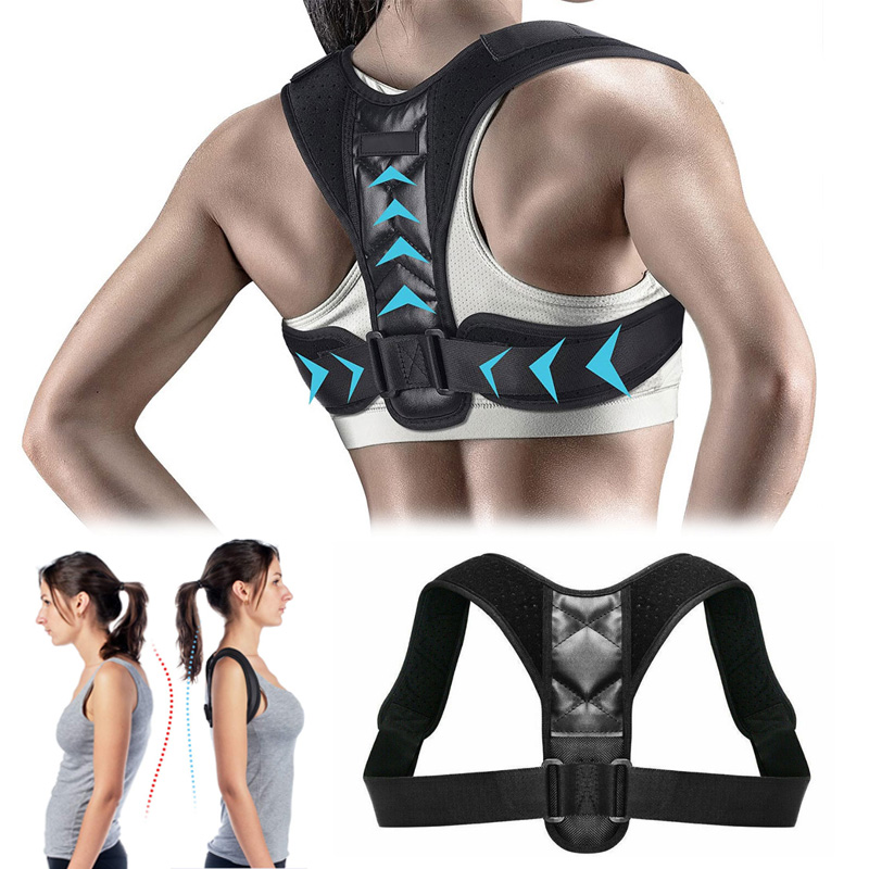 NEW 【Special offer】Adjustable Back Shoulder Posture Corrector Upper Back Brace Shoulder Lumbar Support Belt Clavicle Back Posture Corrector Medical