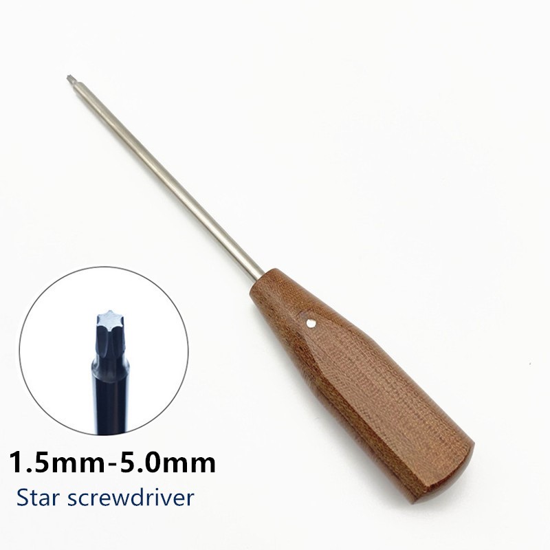 NEW 【Innovative design】1pcs Bone Screwdriver Hex Head With Wooden Handle Veterinary Orthopedics Pet Surgical Instruments