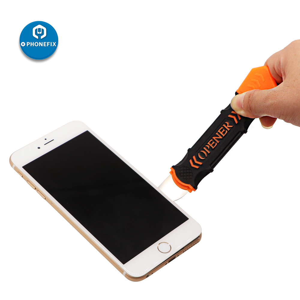 NEW 【Innovative design】JM-OP12 Prying Spudger Mobile LCD Screen Opener Double Head Crowbar DIY Phone Disassembly Tool for iPhone iPad