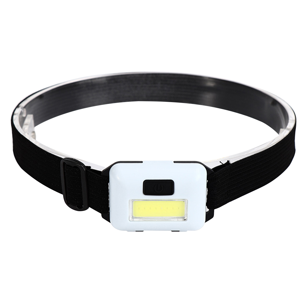 NEW 3w Cob Led Headlight Headlamp Waterproof 3 Modes Outdoor Cycling Climbing Hiking Fishing Working Flashlight