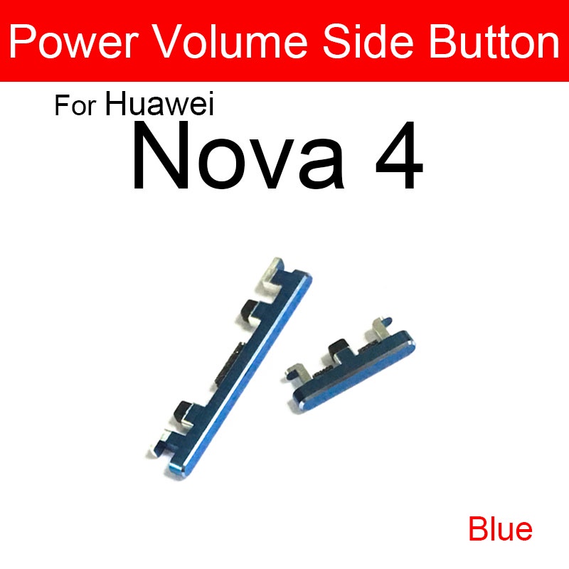 【TYP】Power switch on off Volume up down outside side Button For Huawei Nova 3i 3 3E P20lite