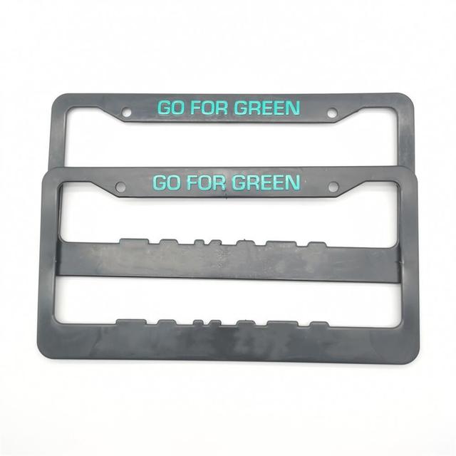 NEW 【Innovative design】2pcs Hot Usa Standard Abs Car License Plate Frame Jdm Racing Personality For Hks Decoration Auto Number Plate Frame Accessories