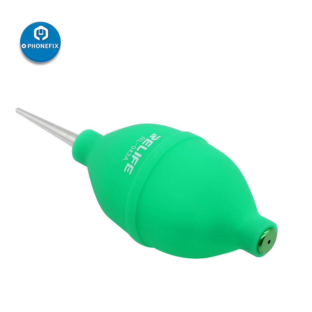 NEW 【Innovative design】RELIFE 2 in 1 Phone Repair Dust er Air Blower Ball ing Pen for Phone LCD Screen Dust Removing Camera Lens ing