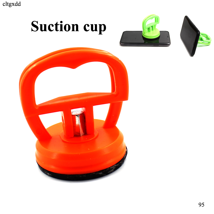 NEW 【Innovative design】1pc Disassemble Mobile Phone Repair Tool LCD Screen Computer Vacuum Strong Suction Cup Car Remover Round Shape Random Color