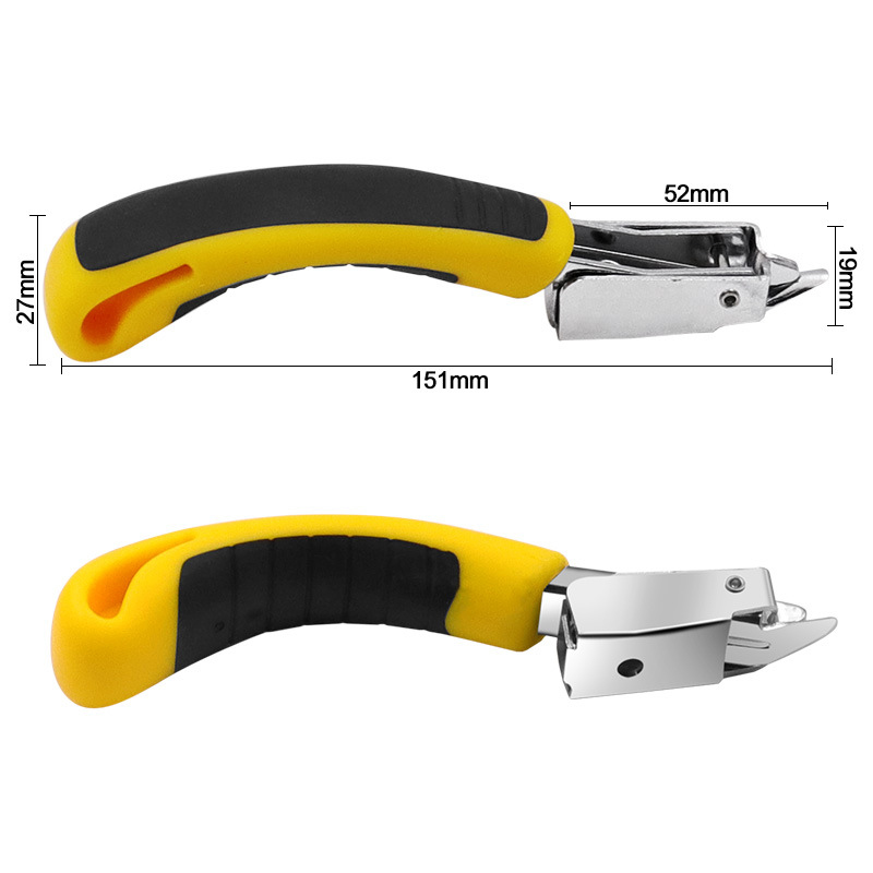 NEW 【Innovative design】1Pcs Heavy Duty Upholstery Remove Staples Nail Puller Professional Office Hand Tools